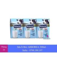 Thùng 24 Hộp Sữa Tươi Ít Béo Arborea 200ml - Nhập Khẩu Ý thumbnail