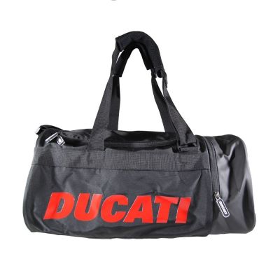 DUCATI กระเป๋าเดินทาง/กระเป๋าใส่อุปกรณออกกำลังกายทรงหมอนสีดำ ขนาด 47x21x22 cm.DCT49 154