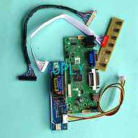 For LP154WU2 LTN154CT02 Laptop Monitor Screen Controller Board 15.4" 1920*1200 HDMI-Compatible VGA DVI DIY Kit 2CCFL LVDS 30-Pin Cables