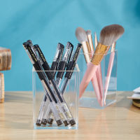 Stationery Makeup Organizer Storage Student Desk Acrylic Pen Holder