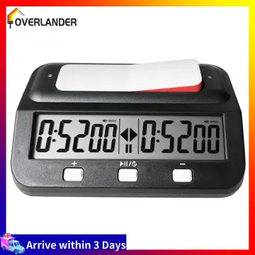 Portable Digital Chess Clock Multipurpose Chess Timer Chessboard Competition