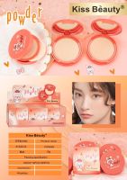 81226-03Kiss Beauty แป้งพัฟมินิน้องกระต่ายน่ารัก พกพาง่ายเม็ดสีคมชัด ติดทน นุ่มละมุน สีหวาน เปล่งประกายความงาม