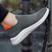 CODkecanm8 Hot Sale Men Casual Shoes Ultralight Comfortable Walking Shoes Unisex Men Women Sock Mouth Sneakers Tenis Shoe