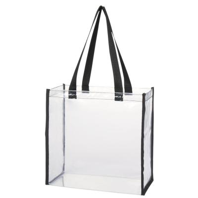 12 6 Lunch With For Plastic Concerts Bag PVC Work Clear X Tote