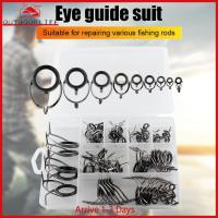 Fishing Rod Guide Ring Stainless Steel Fishing Rod Tip Ring Saltwater Freshwater Pole Tip Repair Kit