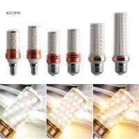 【boloni HHG】โคมไฟ LED ขนาดเล็ก E27/E14 4ชิ้น,5 W 12W 16W หลอดไฟข้าวโพดไฟเทียน AC 110V 220V 240V เปลี่ยนมุมโคมระย้าฮาโลเจน