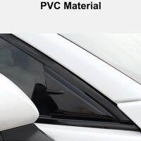 ：》“{： QHCP PVC Window Trim Middle Pillar Sticker Strip 1Set Black Decorative Film For Toyota Avalon 2019-2022 Car Exterior Accessories