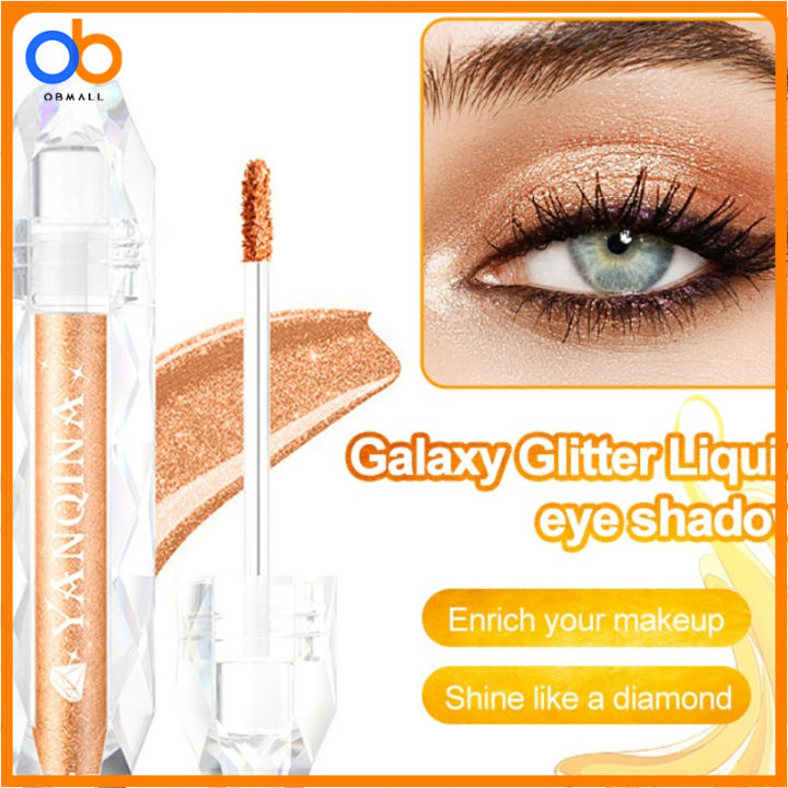 NIUREDLTD Korean Makeup Star Diamond Streamer Liquid Eyeshadow Bling  Pigmented Eye Makeup Sparkling Korean Eye Glitter Easy To Apply Liquid  Glitter