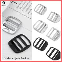 TANGXU926926929 โลหะผสมสังกะสี ส่วนสายคล้องไหล่ อุปกรณ์สำหรับกระเป๋าเดินทาง Slider Adjust Buckle Slider Loop อุปกรณ์เสริมสำหรับกระเป๋าเป้สะพายหลัง สายรัดกระเป๋าเป้สะพายหลัง Buckle