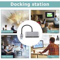 3 in 1 Multi-Display Converter USB 3.0 to VGA HDMI-compatible Audio Adapter HUB