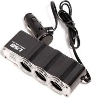 ◈№﹉ 12V/24V Car Cigarette Lighter Splitter Car Charger Car Power DC Outlet Adapter With USB Charging Port For Mobile Phone Game