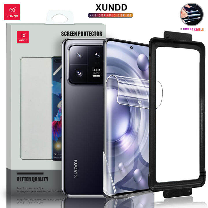 Xundd Axe Ceramic Film Full Curved Edge Hd Clear Screen Protector For Xiaomi Pro Xiaomi