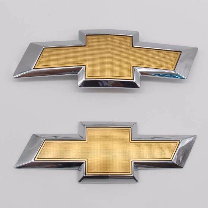 For Aveo 2010-2014 Chevrolet Chevy Front logo Rear emblem Grille badge ...