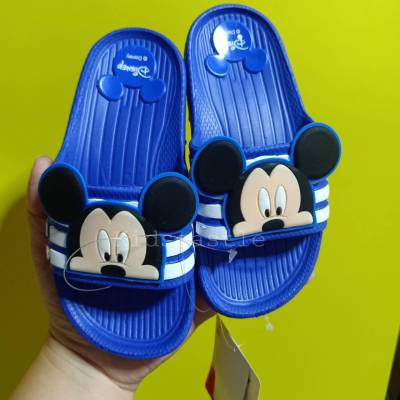 Toyswonderland รองเท้าเด็ก รองเท้าแตะแบบสวม ลายมิกกี้ น้ำหนักเบาสบาย Disney ลิขสิทธิ์แท้ ถูกกฏหมาย