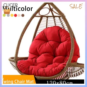 Hanging Basket Seat Cushion Hanging Egg Chair Cushions Hammock Chair  Cushions Thick Nest Back Pillow for Outdoor Patio Garden Swing Chair  Cushion Seat