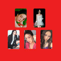 BlackPink Jisoo Dunst PhotoCards รุ่นลิมิเต็ด300 Jisoo SBS PhotoCards Jisoo อัลบั้มเดี่ยวฉันการ์ด5ใบต่อชุด