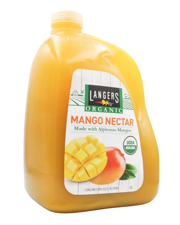Langers Organic Mango Nectar Juice (3.78L) Lazada PH