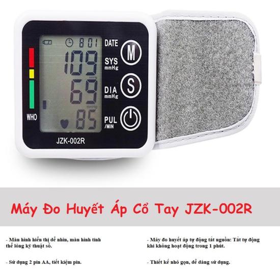 Máy đo huyết áp cổ tay - máy đo huyết áp cổ tay 002r - ảnh sản phẩm 1