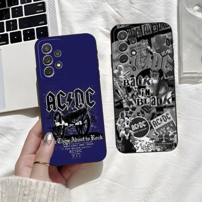 （shine electron）เคสโทรศัพท์วงเอซีดีซีสำหรับ Samsung Galaxy S30 S23 S20 S10 S8 S9 Note 20 10 Pro Plus ฝาหลัง