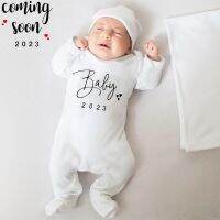 Baby Boys Girls Born In 2023 Print Bodysuit Babygrow Vest Sleepsuit Newborn Hospital Coming Home Outfit Infant Birth Shower Gift Hand Tool Parts Acces