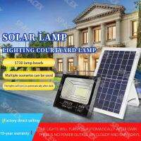 Solar lights ไฟโซล่าเซล LED 35ｗ 55w 80w 120w 200w  300W  ไฟสปอตไลท์กันน้ำไฟ Solar Cellใช้พลังงานแสงอาทิตย์ โซลาเซลล์ แผงโซล่าเซลล์โซล่าเซลล์พร้อมรีโมทควบคุม