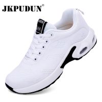 Fashion Women Air Cushion Running Shoes Outdoor Womens Sports Shoes Lightweight Mesh Sneakers Breathable Zapatos Deportivos