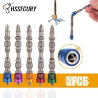 ♞▥∈ 5Pcs Magnetic Screwdriver Bits Non-Slip Hexagon Single Head Screwdriver Screwdriver Set Power Tools Drywall Screwdriver Tools