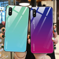 [ส่งจากไทย] Case Xiaomi Redmi 9A เคสเรียวมี เคส  เคสกระจกสองสี เคสกันกระแทก เคส ขอบนิ่ม เคสกระจกไล่ส Redmi 9a