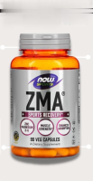 NOW Foods, ZMA Sports, recovery after sports Contains 90 vegetable capsules.