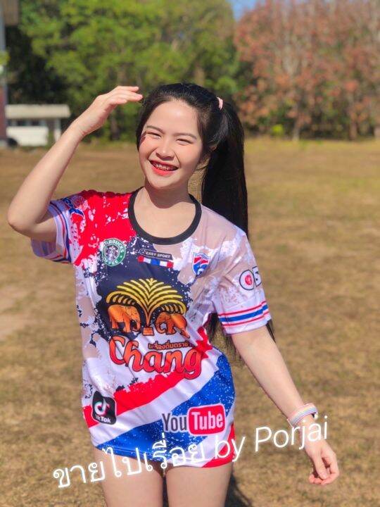 เสื้อพิมพ์ลาย-เสื้อกีฬา-คอกลม