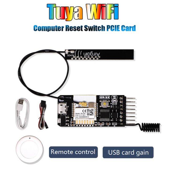 Tuya Computer Power Reset Switch PCIE Card Remote Control Computer Boot