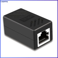 1 DAY Shipping!!ตัวเชื่อมต่อเครือข่ายอีเธอร์เน็ต RJ45หัวคู่สาย LAN ตรงเชื่อมต่อ CAT 5 5E 6 6A Extender