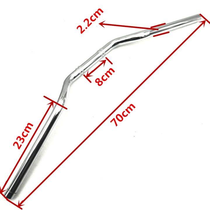 [WDA] 22mm Motorcycle Handlebars Drag Bars for Kawasaki Suzuki Yamaha
