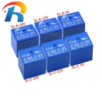 5ชิ้น/ล็อต Sru-05vdc-Sl-A/Sru-12vdc-Sl-A/24vdc-Sl-A/Sru-05vdc-Sl-C Sru-12vdc-Sl-C รีเลย์ไฟฟ้าดองเกิล24vdc-Sl-C 4pin T70 15a