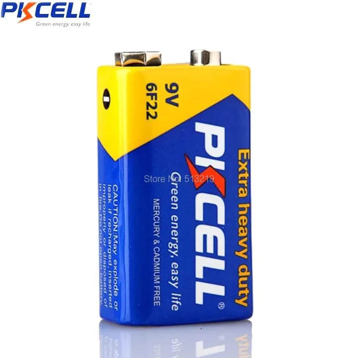 V.>9V Thermometer Battery Duration Batteries Carbon Zinc Super Heavy
