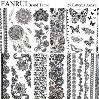 hot【DT】 Mandala Sticker Leaves Temporary Fake Arm Leg Tatoo Jewelry