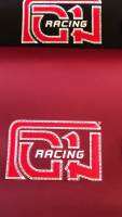 Woww สุดคุ้ม ผ้าเบาะมอเตอร์ไซค์ โอม RACING สีดำ สีแดง (ไซส์ Mและไซส์L)นำไปหุ้มเบาะได้หลายรุ่น ผ้าเบาะโอม RACING เนื้อผ้าเอกนาทอง ราคาโปร ชุด หุ้ม เบาะ รถยนต์ ชุด คลุม เบาะ รถยนต์ ชุด หุ้ม เบาะ รถยนต์ แบบ สวม ทับ ชุด หุ้ม เบาะ รถยนต์ ลาย การ์ตูน