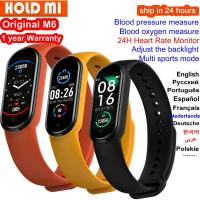 ✟✙☄ M6 Smart Bracelet Men Women Fitness Sports Smart Band Heart Rate Blood Pressure Oxygen Measure Smartwatch for Android Ios Phone