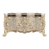 Embossed Paper Box Gold Paper Towel Holderation Tissue Napkin Dispenser Towel Holder Acrylic Travel