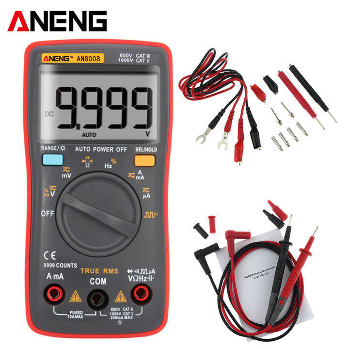 an8008-an8009-auto-range-digital-multimeter-9999-counts-with-backlight-acdc-ammeter-voltmeter-ohm-transistor-tester-multi-meter