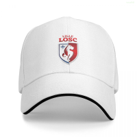 Summer New  Lille OSC Logo (2) Sun Printing Baseball Cap Mens and Womens Fashion Wild Hip-Hop Hat Outdoor Leisure Sports Couple Hat Versatile hat