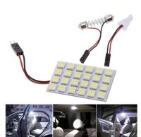 12V /24/ SMD 18/24/36/48/แอลอีดีรถยนต์ภายในการอ่านรูปทรงกลมแผงโคมไฟหลอดไฟ LED สีขาวอัตโนมัติแผง Light หลอดไฟโดมรถหลังคาภายในไฟส่องแผนที่