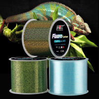 OperacwwartFTK 120m Invisib Bionic Spot Fish Line Speckle Carp Fluorocarbon Line 3D Monofilament Fishing Line 0.20 mmm-0.50mm 4.13LB-34.32LBg