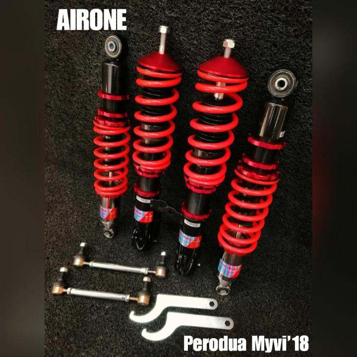 AIRONE Hilow Body Shift Adjustable Suspension Perodua Myvi 2018 Gen 3