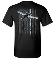 JHPKJ(Warthog) A-10 Thunderbolt  Attack Aircraft American Flag T-Shirt. Summer Cotton O-Neck Short Sleeve Mens T Shirt New S-3XL 4XL 5XL 6XL