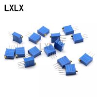 20pcs 3296W Triode Adjustable Resistor Trimmer Potentiometer 3296X 50 100 200 500 1K 2K 5K 10K 20K 50K100K 200K 500K 1M Ohm 103