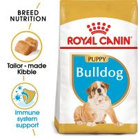 (ส่งฟรี ลด50%)Royal Canin Bulldog puppy (3 kg) อาหารสุนัขแบบเม็ด สำหรับสุนัขลูกสุนัขพันธุ์บลูด๊อก ช่วงหย่านม - 12 เดือน