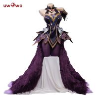 In Stock UWOWO League Of Legend Cosplay Ahri Costume LOL Coven Ahri Costume Halloween Christmas Costume Ahri Witch Women Dress