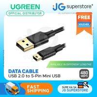 【Taotao Electronics】 UGREEN USB 2.0สายข้อมูลมินิชุบทอง5พินที่มีอัตราการถ่ายโอน480Mbps