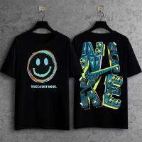 2023 New เสื้อยืด Hip-Hop Rap แขนสั้น Streetman R เสื้อผ้า Cropped เสื้อยืดสำหรับชาย